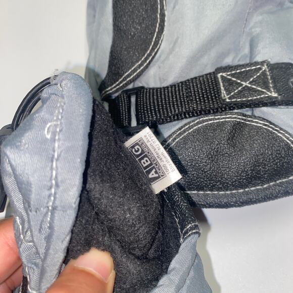 ABG Accessories Thinsulate Insulation 40 Grams Gray Black Winter Gloves Men's - Picture 6 of 6